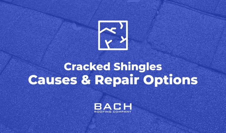 cracked shingles - causes and repair